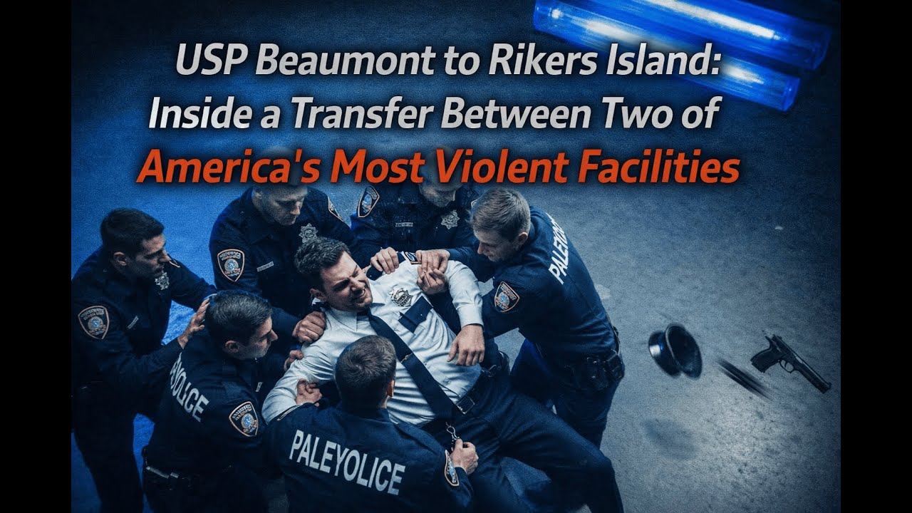USP Beaumont to Rikers Island  Inside a Transfer Between Two of America’s Most Violent Facilities