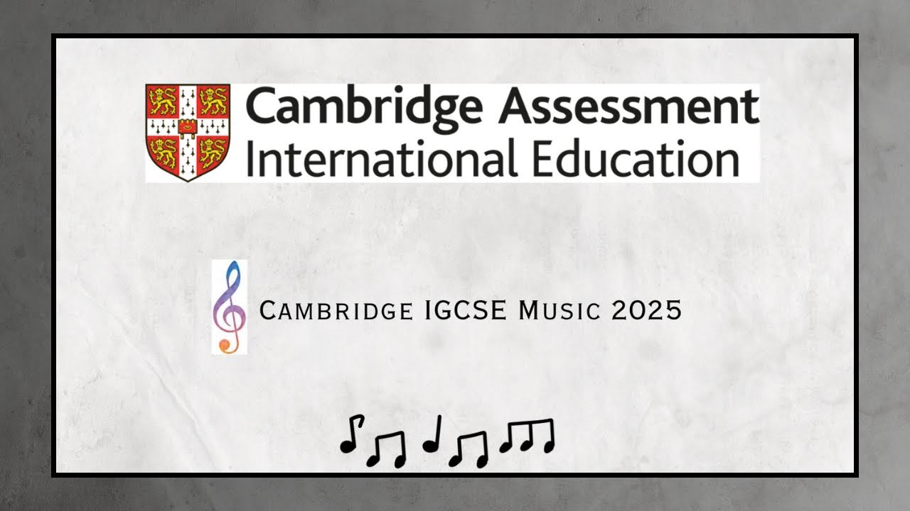 Cambridge Music IGCSE 2025