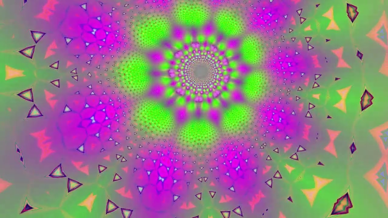 Abstract video synthesis loop 4K 60fps 300secs q1au 000