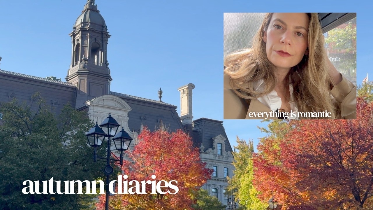 Homebody Diaries | my simple city life in Montreal / ordinary autumn days / living alone vlog