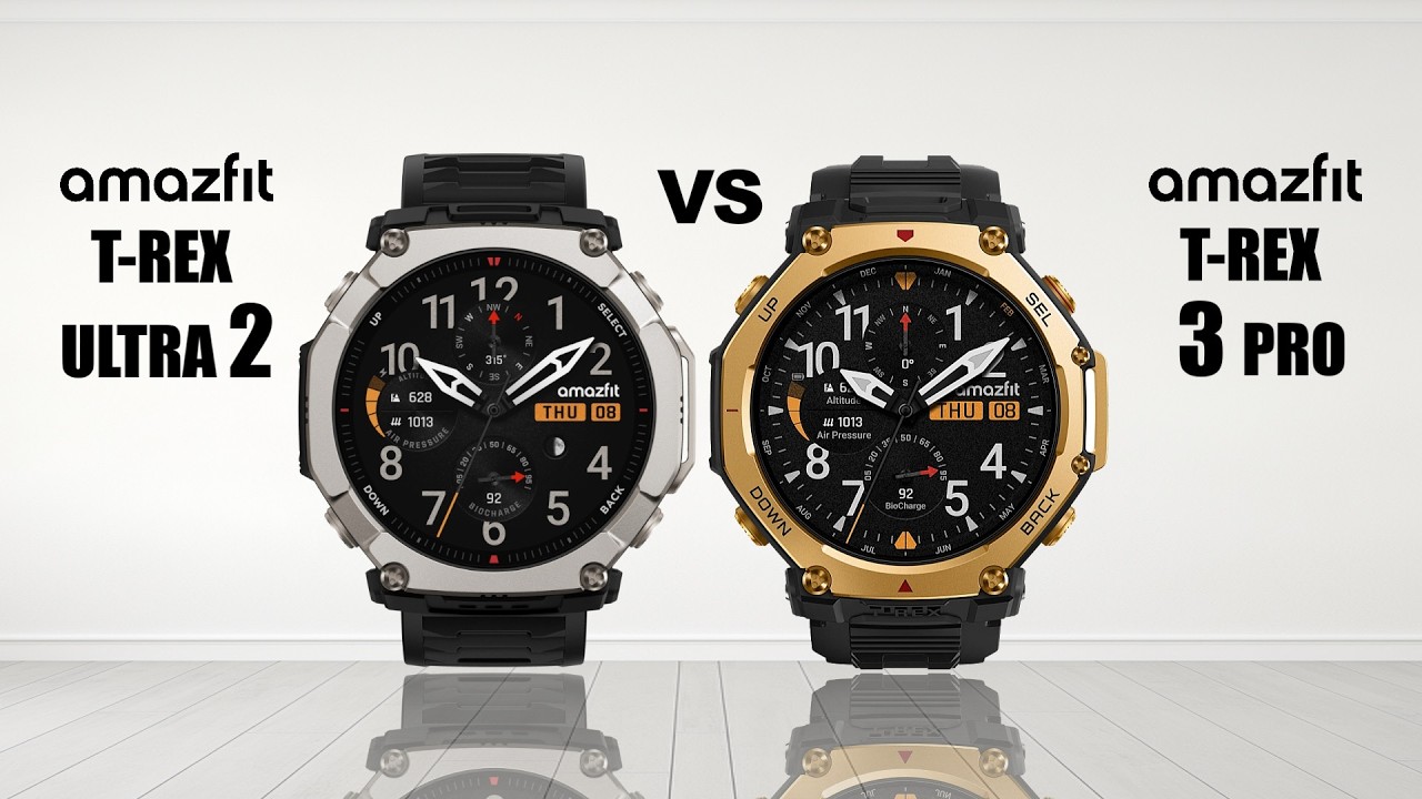 Amazfit T Rex Ultra 2 vs Amazfit T Rex 3 Pro 48mm