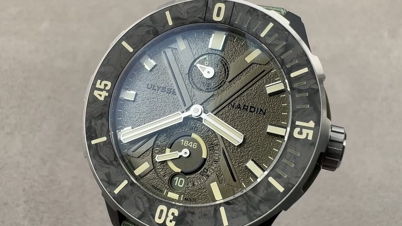 Ulysse Nardin Diver Net OPS (1183-170-8A/0A-P) Ulysse Nardin Watch Review