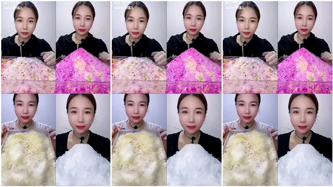 ||ONLY BITES|QIAN'S NEW VIDEOS OF ICE EATING|SATISFYING|RELAXING|REFRESHING|ASMR ICE EATING||