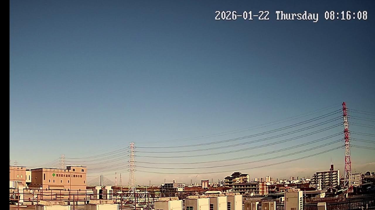 東京都板橋区三園ライブカメラ Tokyo Itabashi Live camera.world.cam