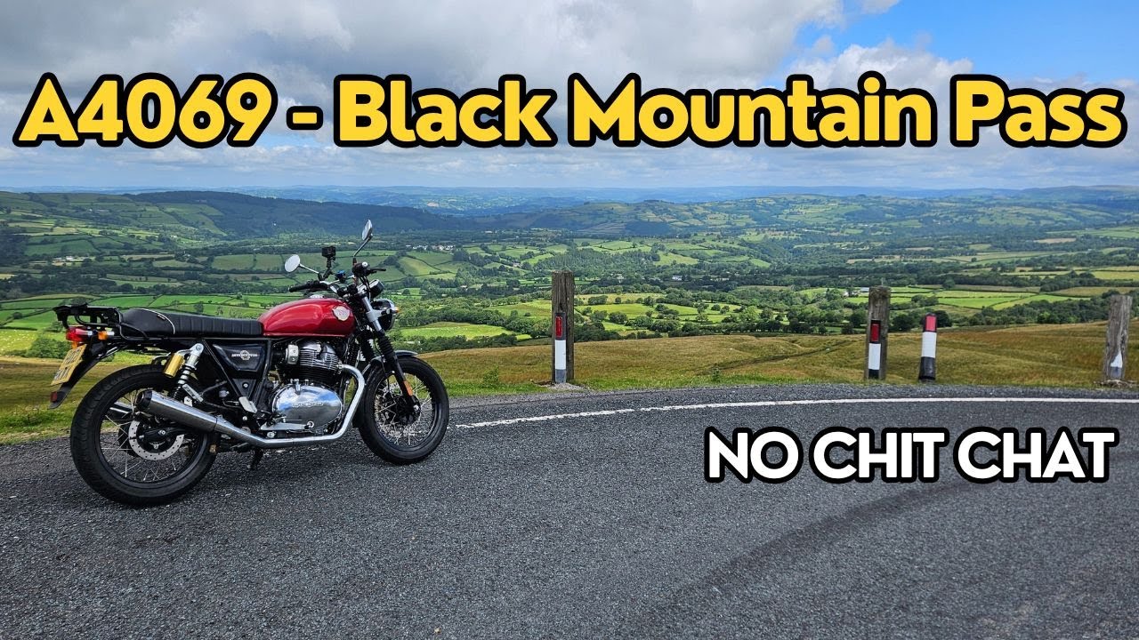 Riding the A4069 Black Mountain Pass | Top Gear Road | No Talking | Royal Enfield Interceptor 650