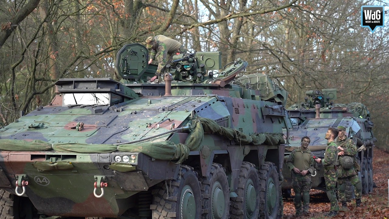 Militaire oefening in Weerter- en Budelerbergen