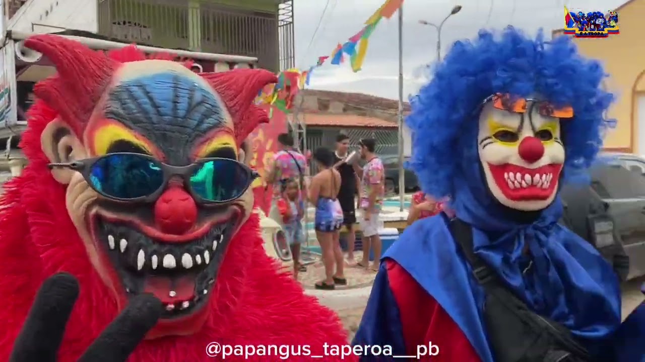 EQUIPE É A TROPA E PAPANGUS DE TAPEROÁ NA PRÉVIA DE CARNAVAL NO BAIRRO DO ALTO 
