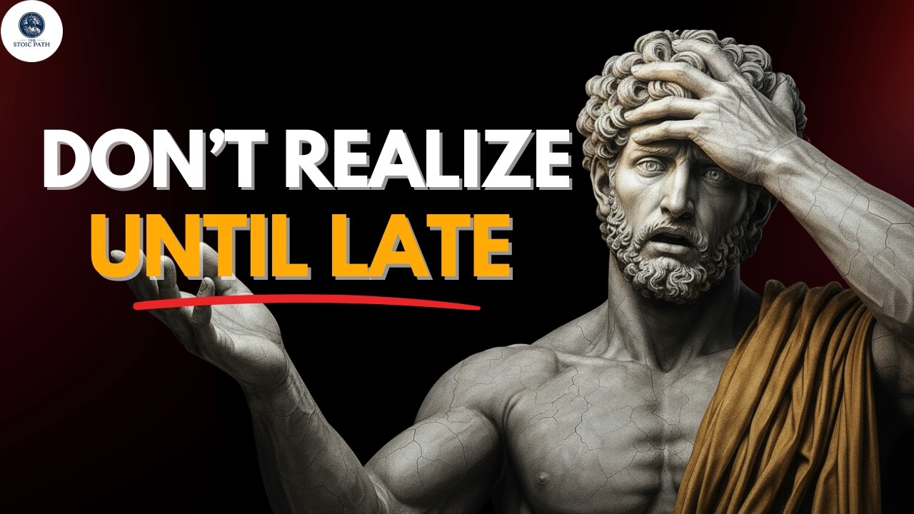 Stop Wasting Time – 7 Brutal Stoic Truths Most People Learn Too Late | Stoicism