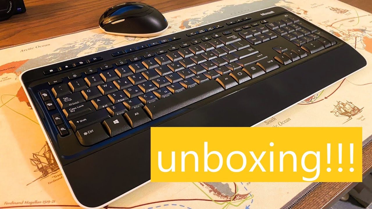 microsoft 3050 wireless keyboard and mouse