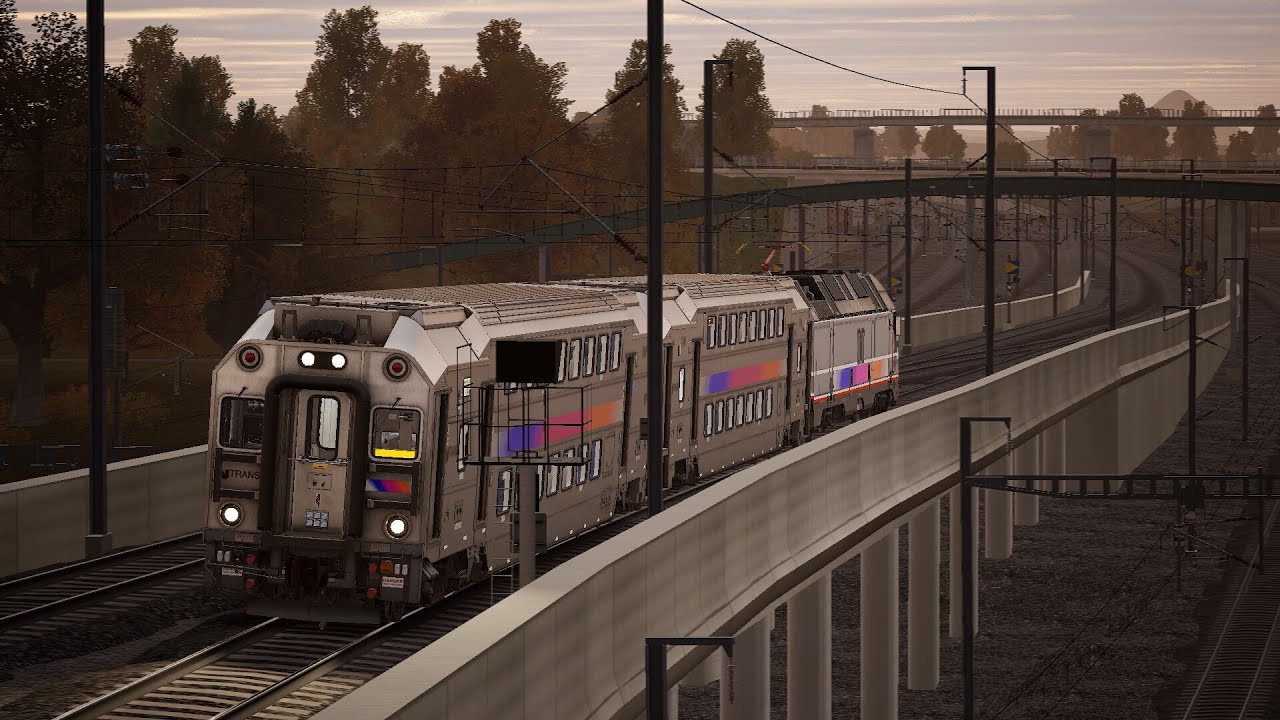 TSW6: NJ Transit ALP45 DP + Sound Pack and Multi-Level Cabcar Dual Mode Demo