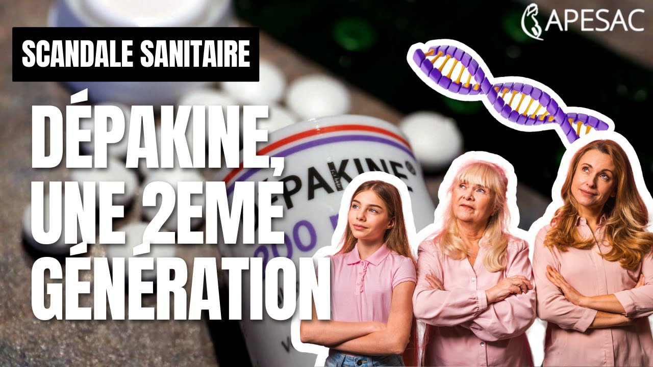 Dépakine, la 2ème génération