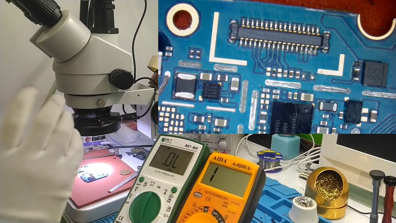 Samsung A10 (no sube brillo, consumo inicial 0.235mA) aprendamos a medir y diagnosticar! :)