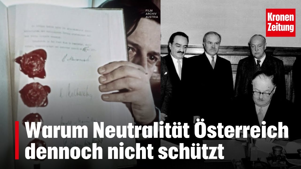 Warum die Neutralität Österreich dennoch nicht schützt | krone.tv NEWS