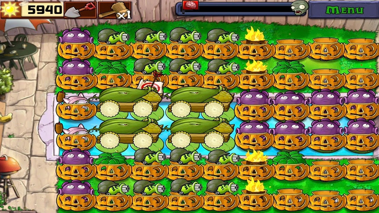PVZ : Last Stand Endless : 50 - 52 Flags Completed