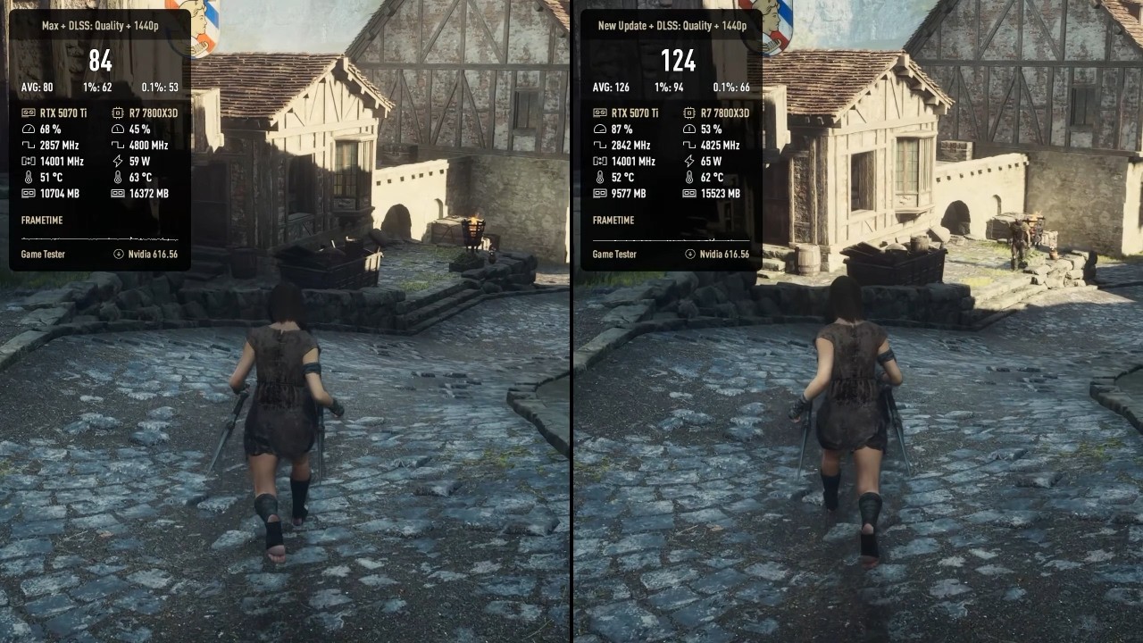 Dragon's Dogma 2: НОВОЕ обновление 3.2 &ndash; БЕЗУМНЫЙ прирост FPS! | RTX 5070 Ti