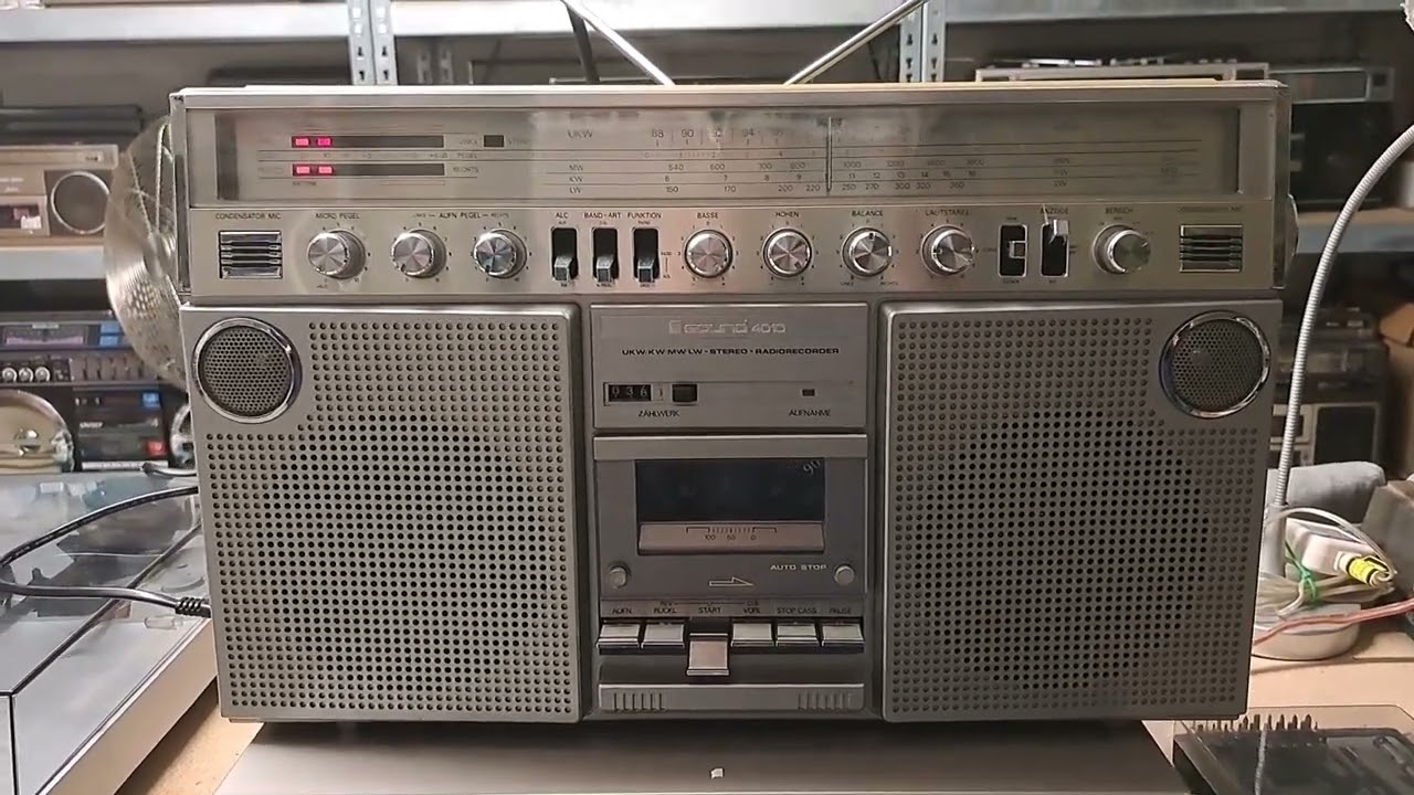 Stereo Radiorecorder Sound 4010