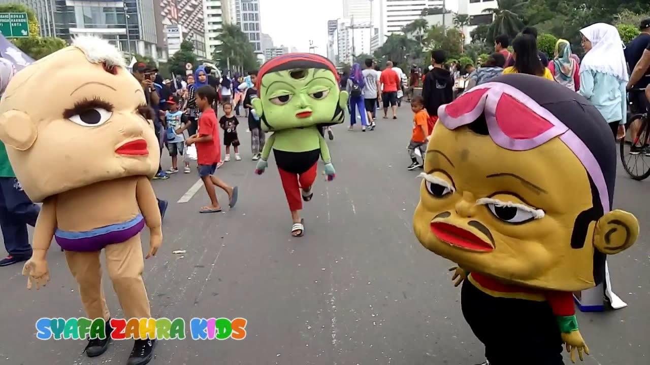 Video LUCU Badut Mampang JOGET GAYA Baru 2018