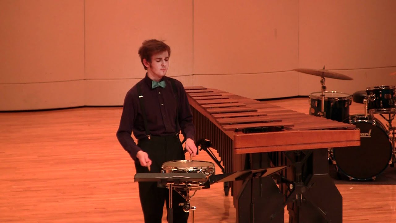 Recital Piece for Solo Snare Drum by G. Gauthreaux perf. by Adam Dunson