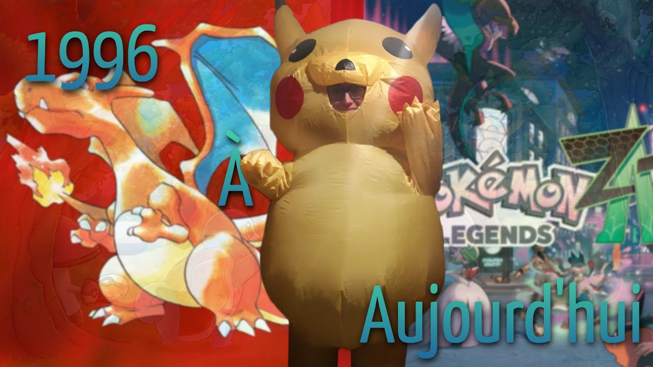 MARATHON POKEMON 1996 A AUJOURD'HUI (SHORT)