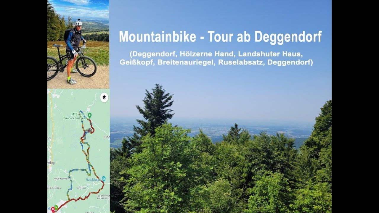 Mountainbike Tour ab Deggendorf