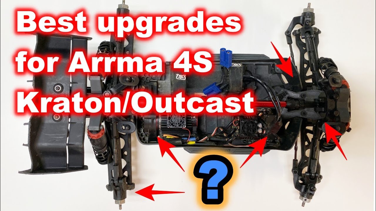 Улучшения Arrma Outcast/Kraton 4S