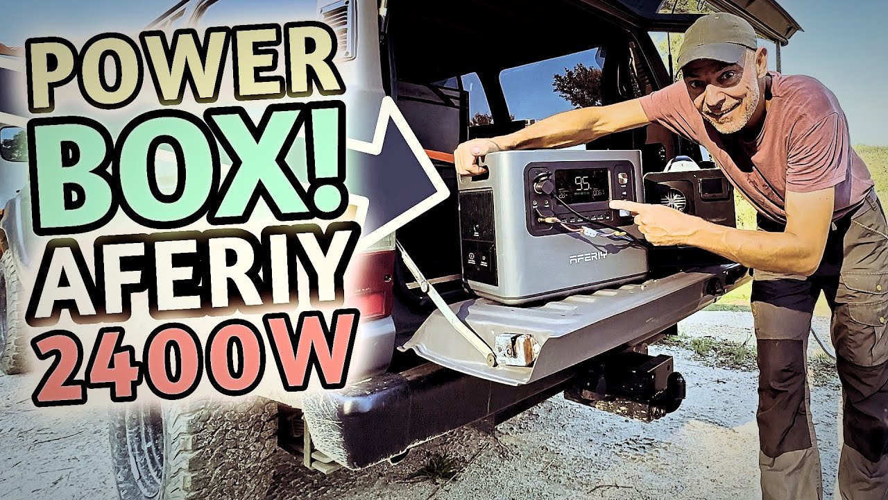 Aferiy 2400W Powerstation P210: Allround Stromversorgung für Offgrid & Vanlife mit LFP 2KWh Akku