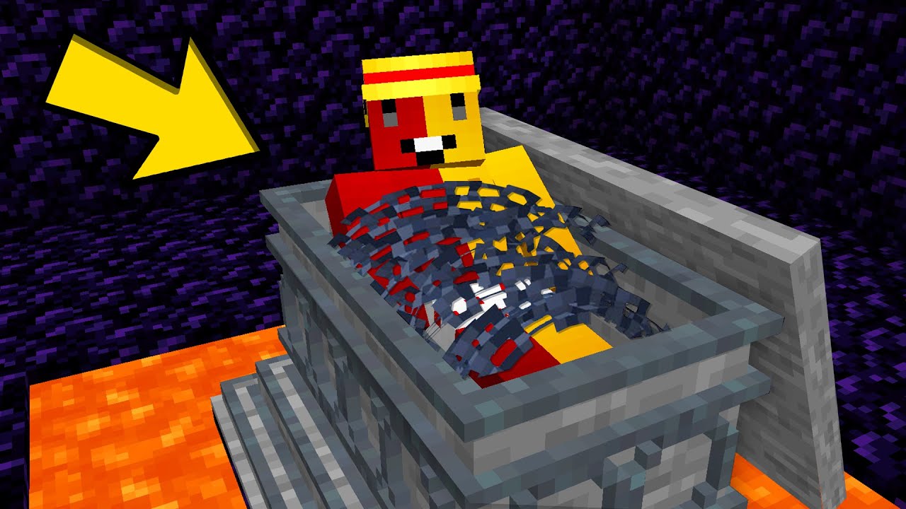 Meus amigos me prenderam no Mapa Mais Antigo do Minecraft, então eu fiz VINGANÇA!