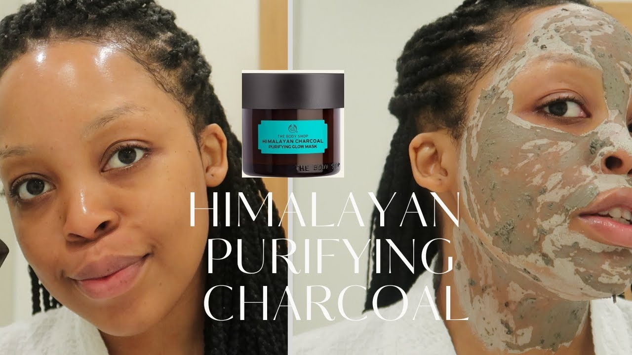THE BODY SHOP HIMALAYAN  CHARCOAL PURIFYING GLOW MASK REVIEW