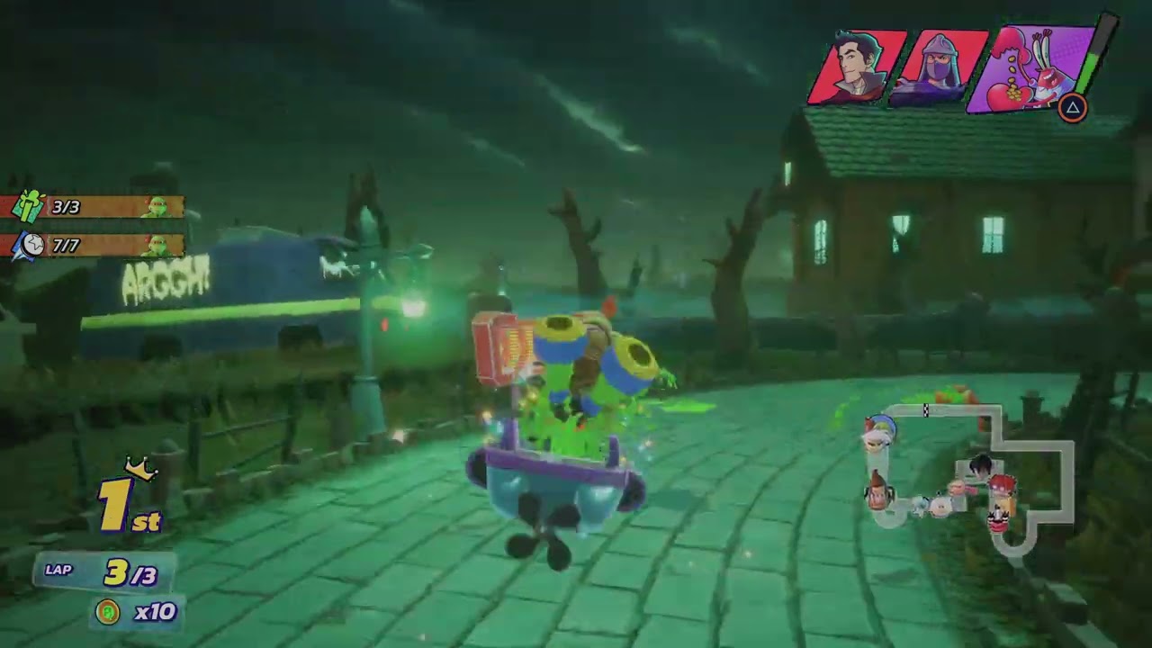 Nickelodeon Kart Racers 3: Slime Speedway Part 6 Ghostly Portal