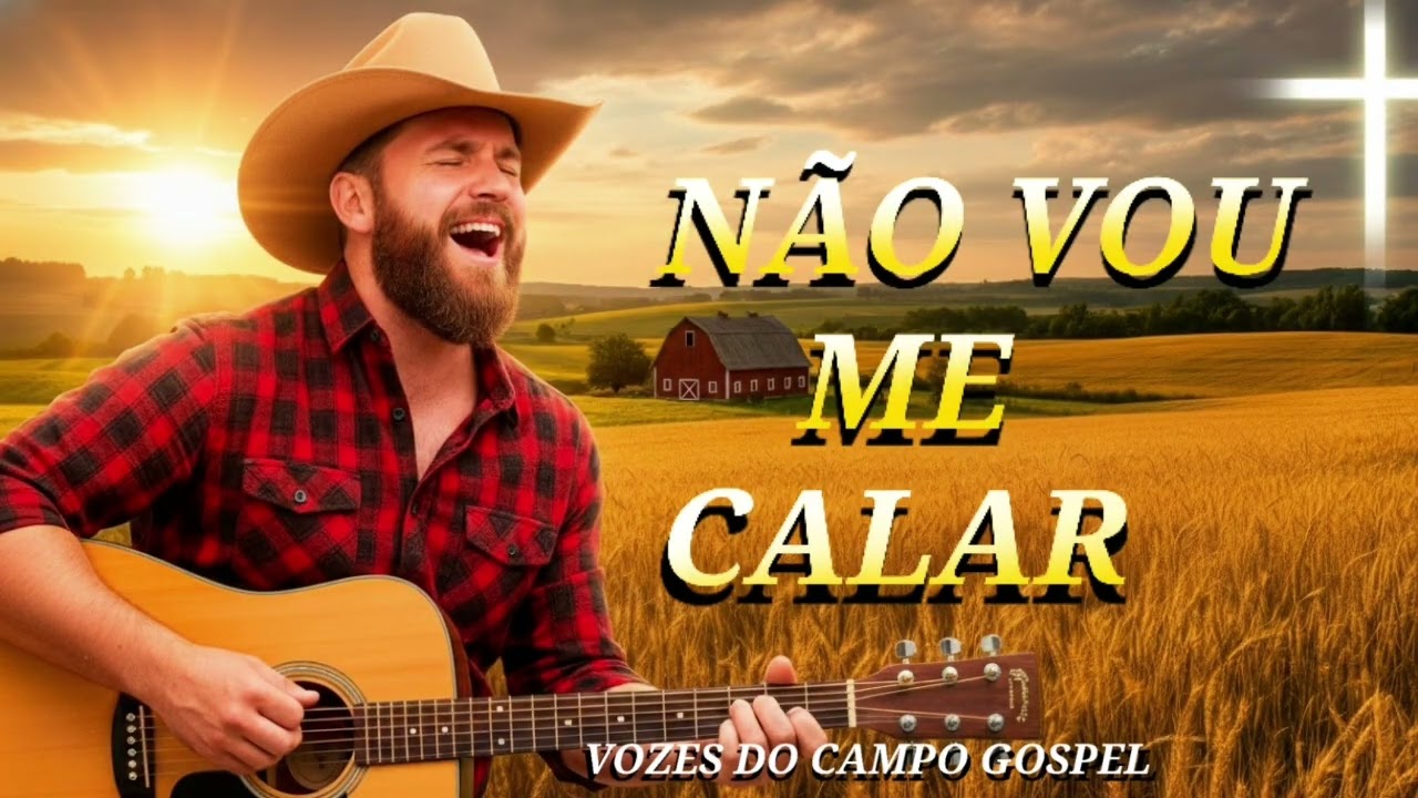 NÃO VOU ME CALAR 🙏 | Sertanejo Gospel Animado Que Levanta a Fé