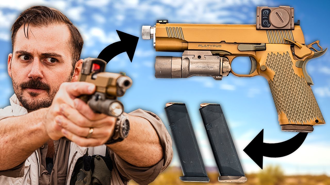 Они ОТРЕМОНТИЛИ 1911 с помощью GLOCK MAGIC: Stealth Arms Platypus