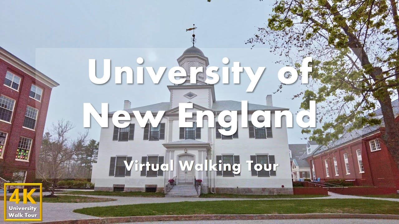 Университет Новой Англии (University of New England) - Виртуальная пешеходная экскурсия [4k 60fps]