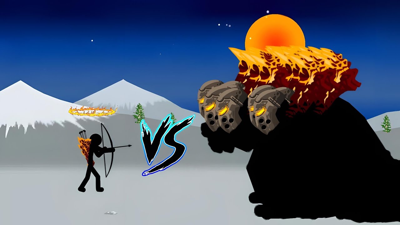 Immortal Lava Archer Vs Other Armies | Stick War Legacy