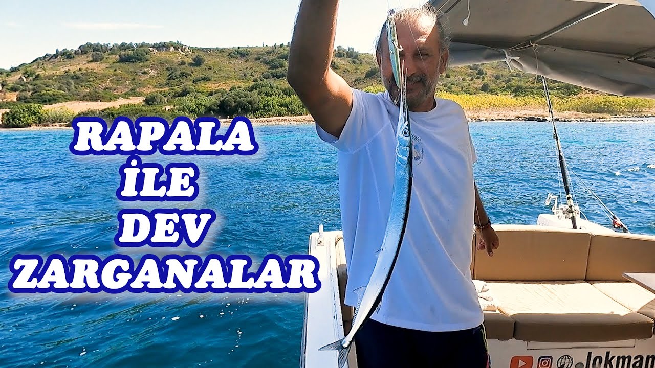 LÜFER ARARKEN DEV ZARGANALARA DENK GELDİK YAKALADIK TAVAYA ATTIK