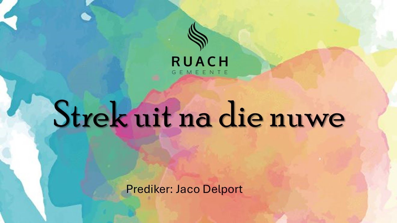 Strek uit na die nuwe