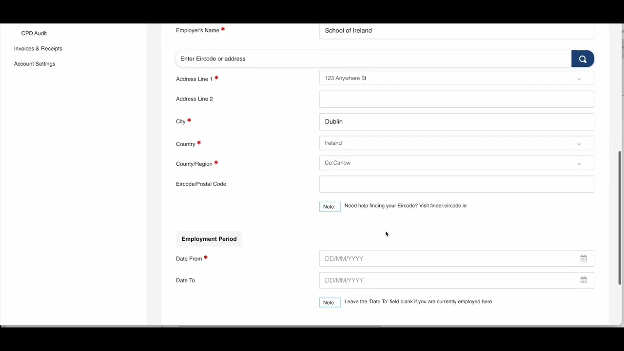 CORU Renewal Process