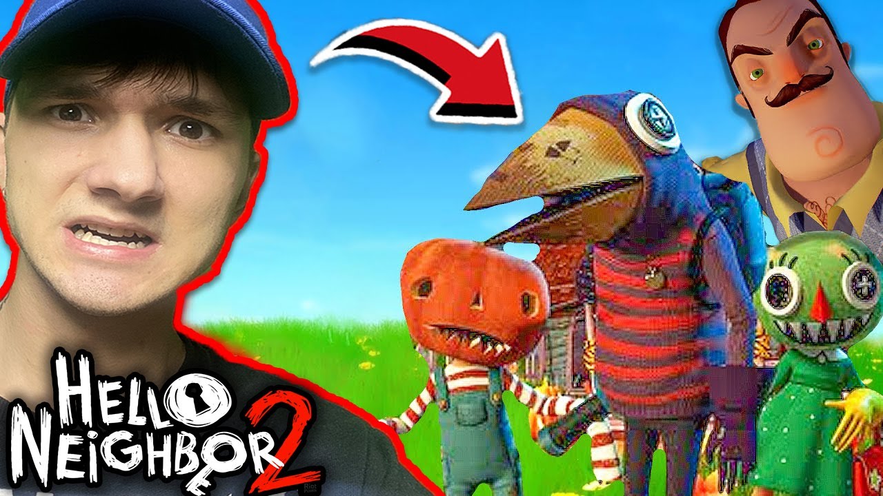 SOUSED UNESL DĚTI NA HALLOWEEN... AHOJ SOUSEDE 2!!🎃 | Hello Neighbor 2 Alpha 1.5 *HALLOWEEN UPDATE*