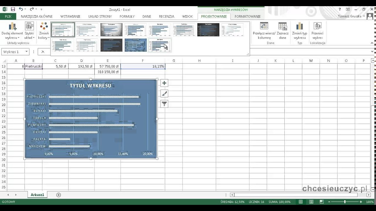 Kurs Excel Podstawowy - [lekcja #8] - Formatowanie kom&oacute;rek