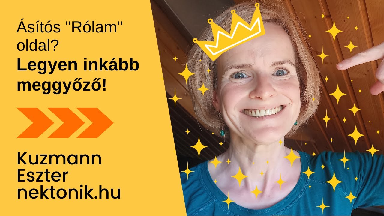 Ne ásítós bemutatkozó oldalt írj, hanem meggyőzőt! (5 tipp)
