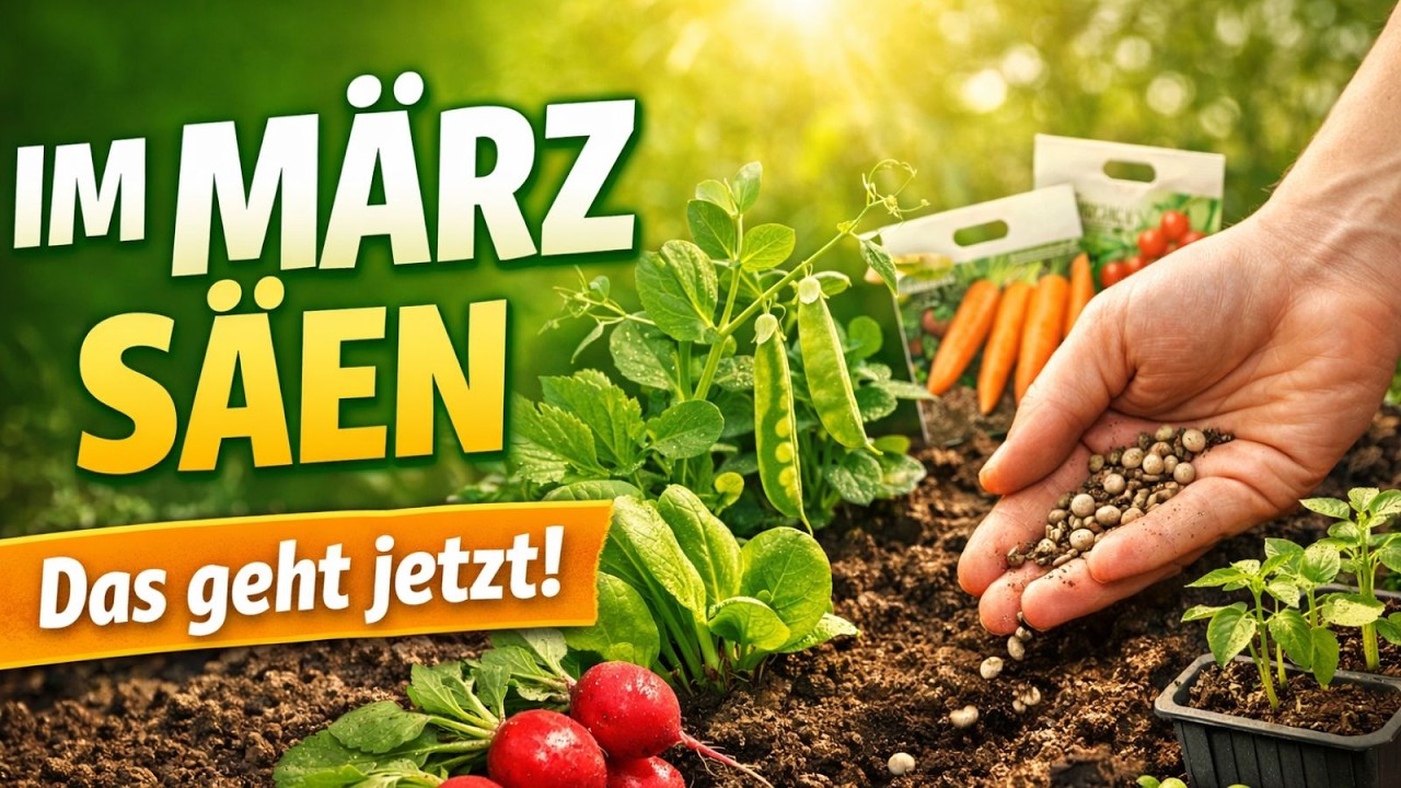 Was du im März säen kannst 🌱 Gemüse, Kräuter & Blumen für den perfekten Start