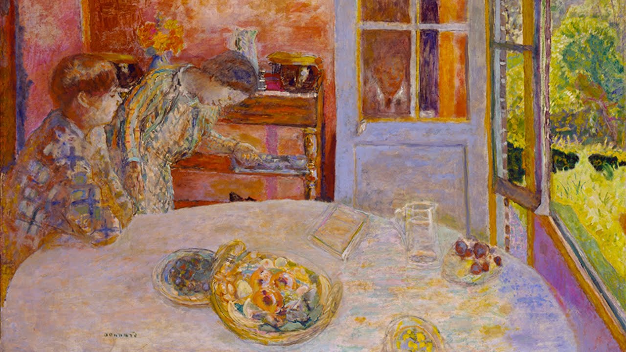 「ポスト印象派の画家」ピエール・ボナール（Pierre Bonnard）の絵画