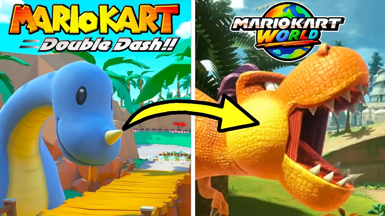 Mario Kart World - All Retro Tracks Comparison So Far (Switch 2 vs Original)