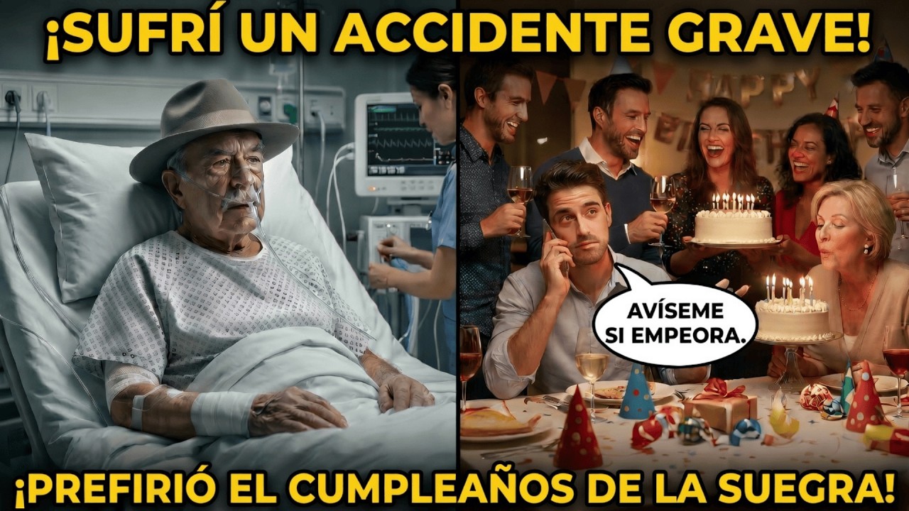 Sufrí Un Accidente Grave… Y Mi Hijo Prefirió No Salirse Del Cumpleaños De Su Suegra...