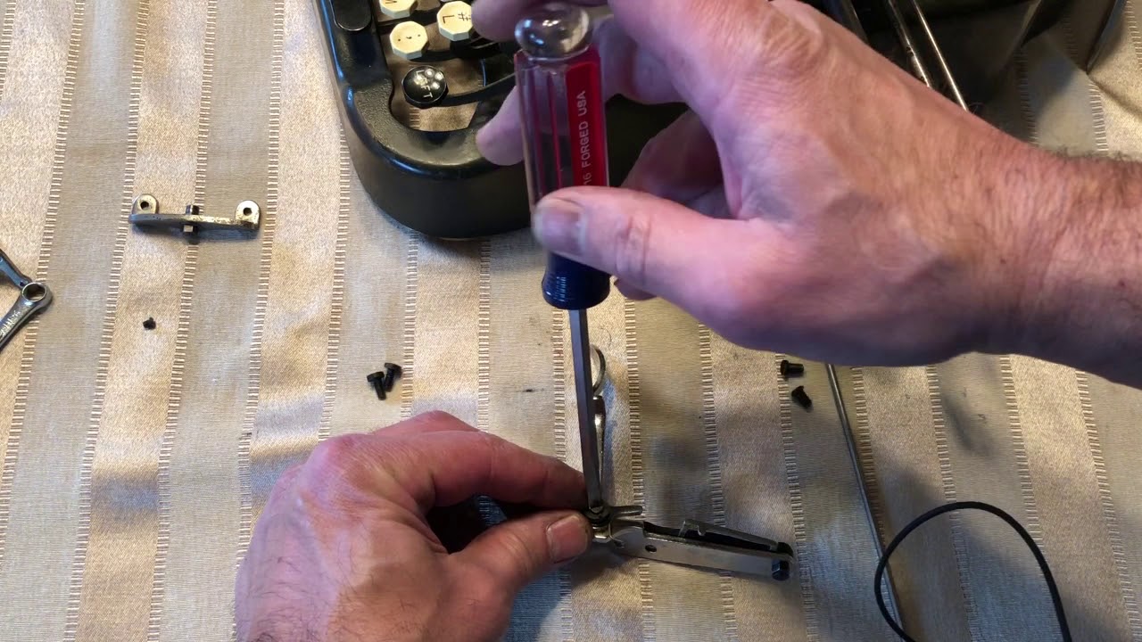 Replacing the Back spacer on an Oliver No 9