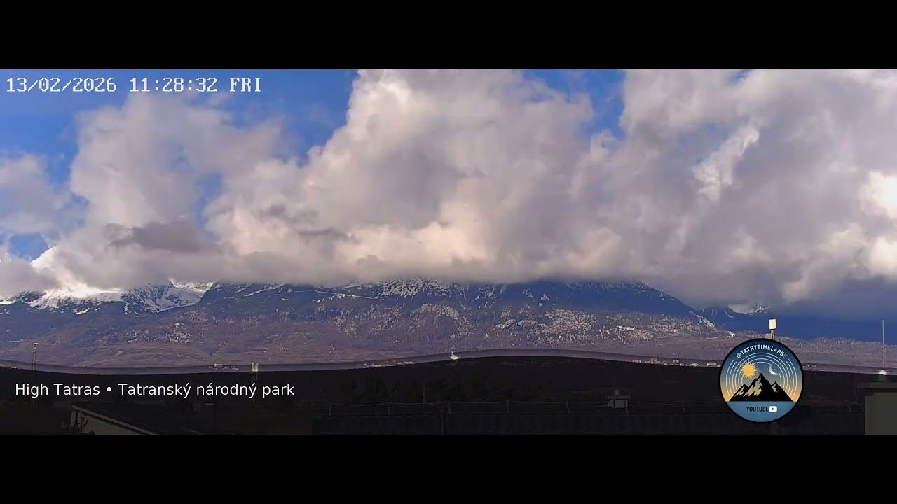 Tatry mountains Timelapse – 2026-02-13