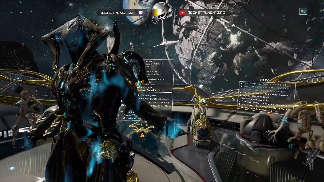 Warframe: Twitch Prime Exclusive Filigree Prime Orbiter Decoration