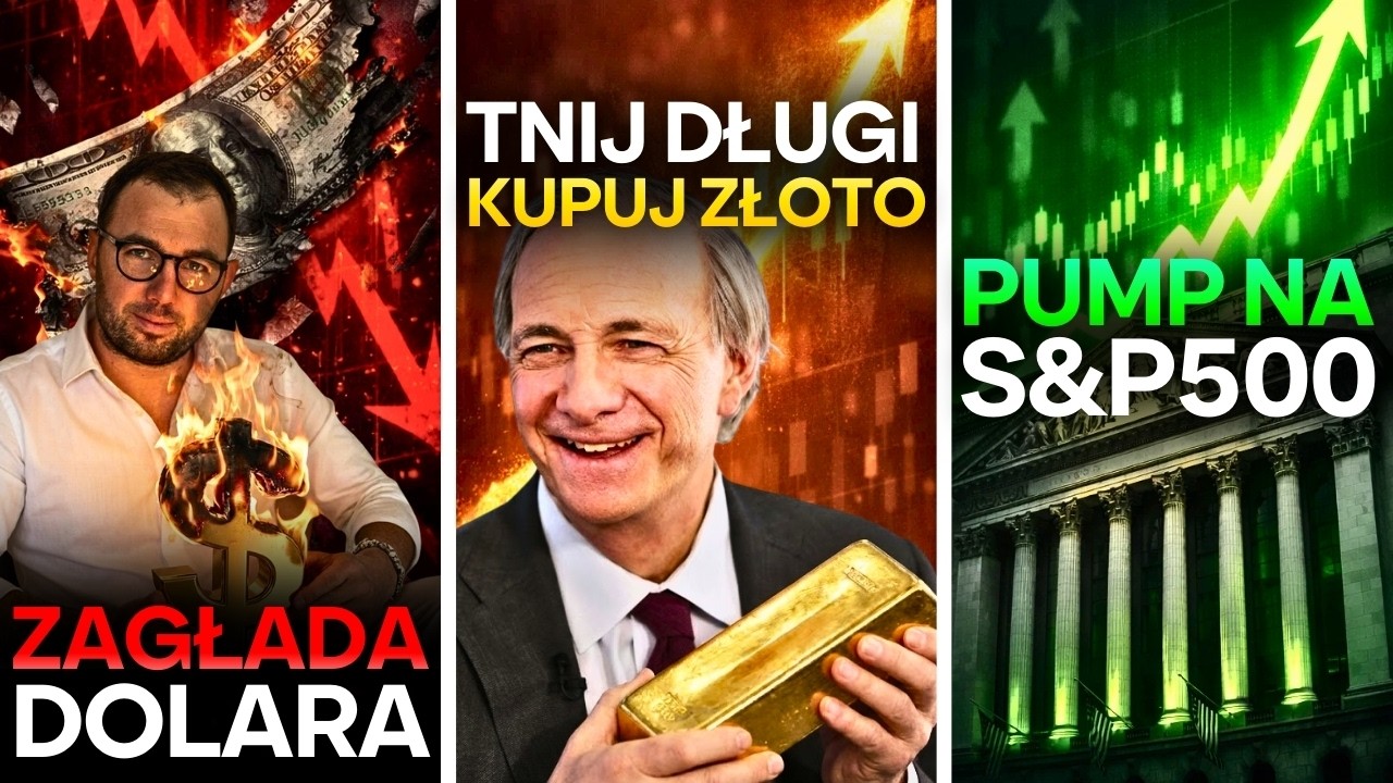 Ray Dalio ostrzega: To koniec dolara! Złoto to jedyny ratunek? Prognoza kursu USD/PLN