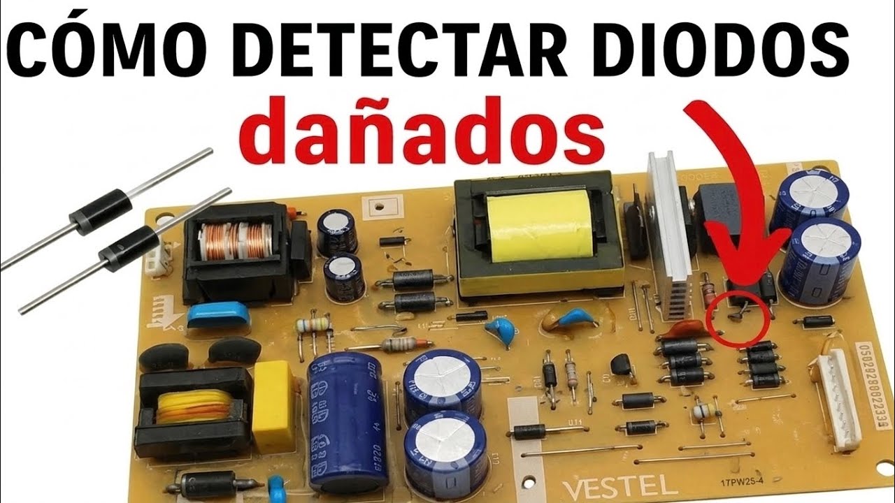 Como detectar diodos da&ntilde;ados f&aacute;cilmente &ndash; Gu&iacute;a F&Aacute;CIL
