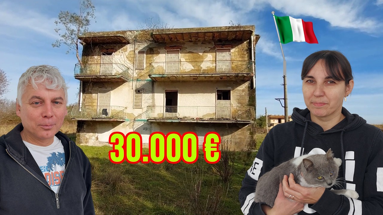 Дом три этажа и полгектара земли всего за 30 000 € — проверяем на месте