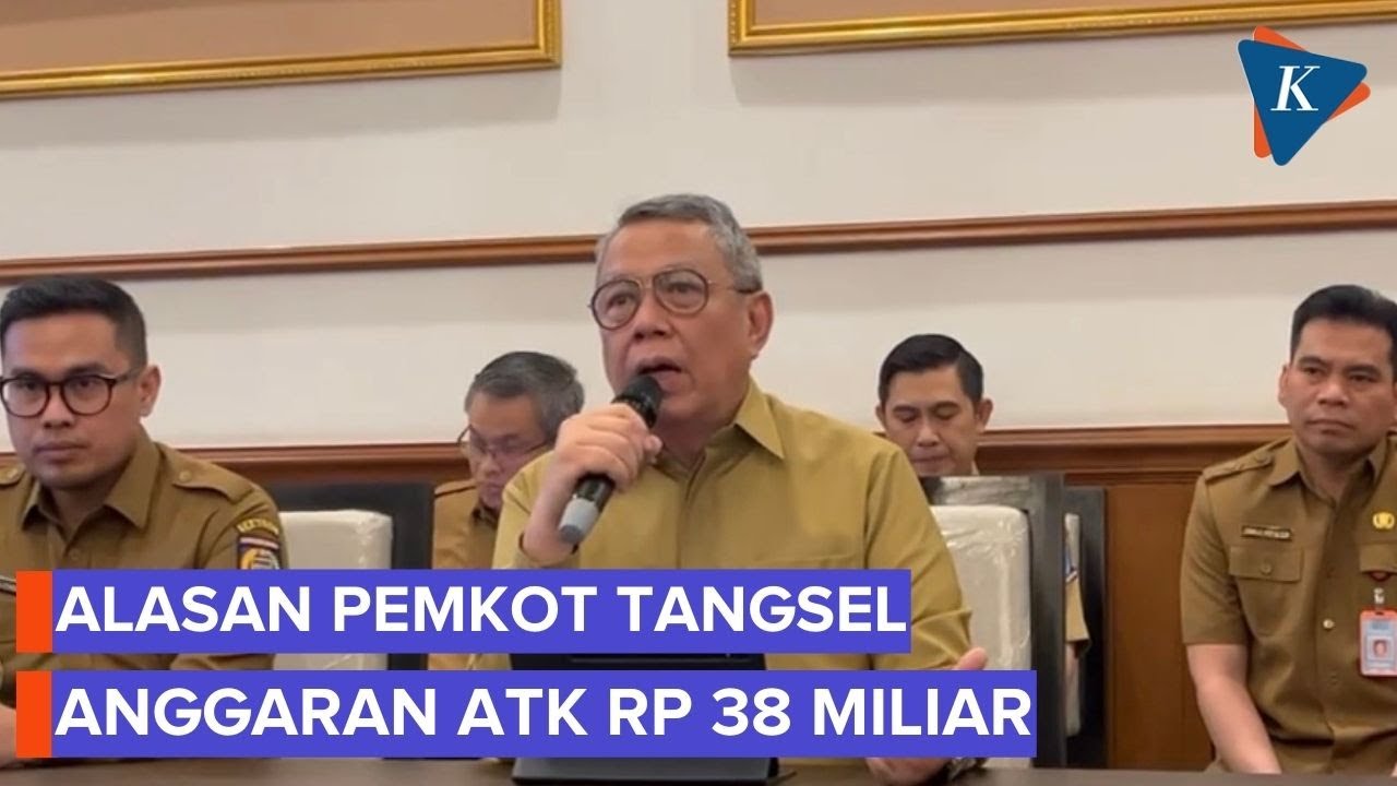 Habiskan Rp 38 M untuk Alat Kantor, Ini Penjelasan Wali Kota Tangsel